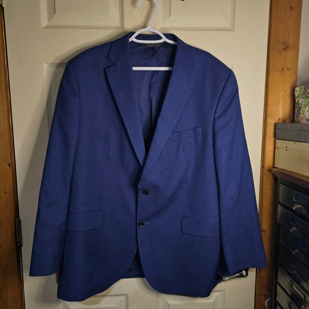 Trecento Sessanta Mens 46R Sport Coat Preppy Minimalist Quiet Luxury Italy